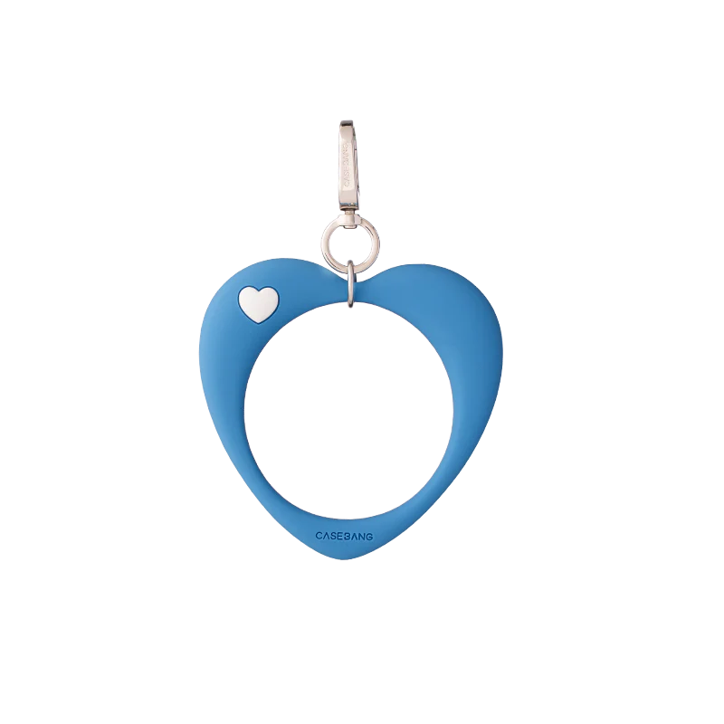 Blue Heart Loop Bracelet Wrist Strap