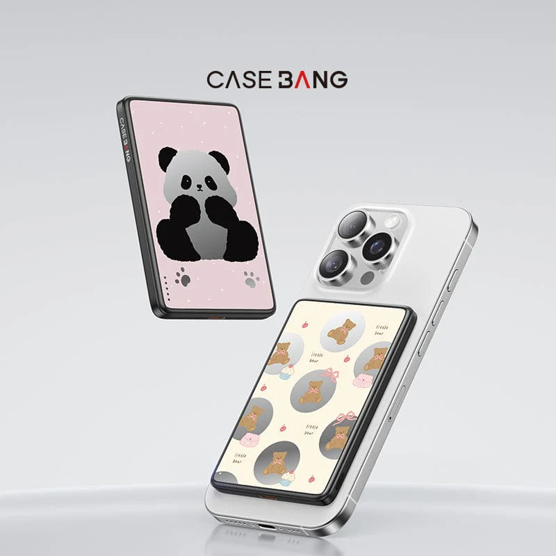 Pink Panda Magnetic Power Bank - Image 2