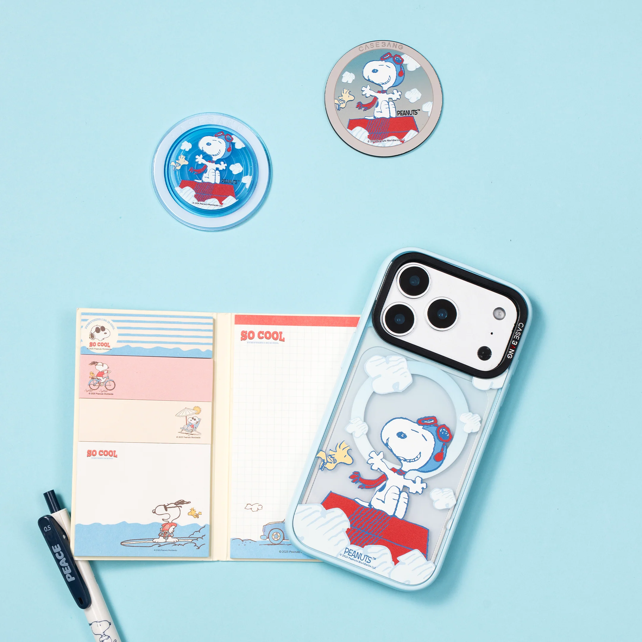 Snoopy Snap-On Phone Case Cover - Image 4