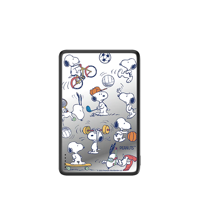 Snoopy Sport Party Magnetic Power Bank