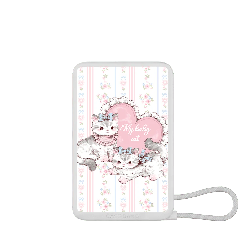 Sweet Dreams Series Power Bank Build-in Cable - Image 3